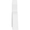 Ekena Millwork Archdale Architectural Grade PVC Gable Bracket, 36"W x 22 1/2"H x 4"D x 6"F, 15/12 Pitch GBP036X23X0406ARC00 - alternate 5